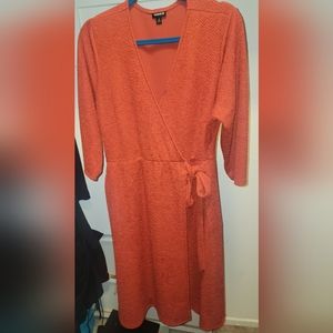 Wrap dress from torrid.